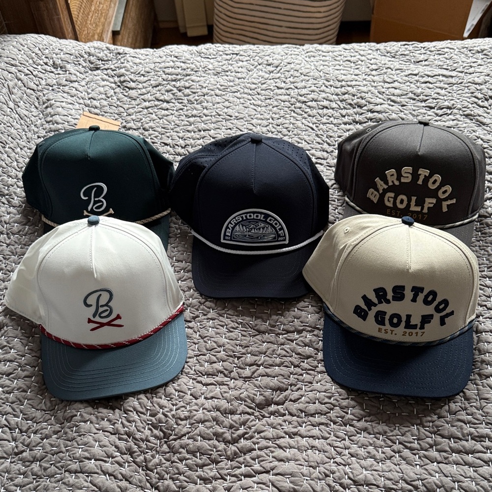 Barstool Golf SnapBack hat bundle - image 1